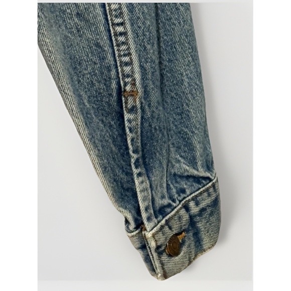 VTG Levi's Type III Trucker Denim Jean Jacket 70505 2016 USA 70s-80s Medium Wash - Picture 9 of 16